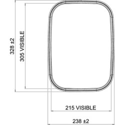 Nuotolinio valdymo pultas Mirror 7130004AM