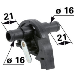 Šildytuvo vožtuvas 134684047