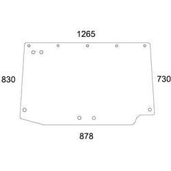 Galinis stiklas 001396050N