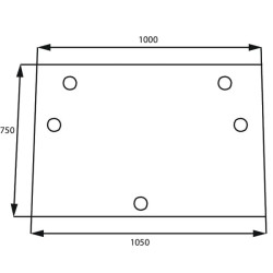 Galinis stiklas 3200551N