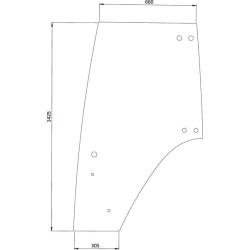Durų stiklas 117810030010KR