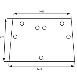 Priekinis stiklas 3200560N
