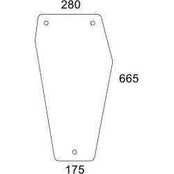 Apatinis priekinis langas 04351732N