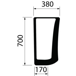 Priekinis langas Apatinis CNH 84218211