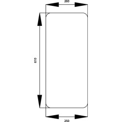 Priekinio stiklo apatinis 6000106475