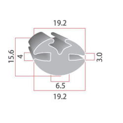 Stiklo gumos tipas H CA9551