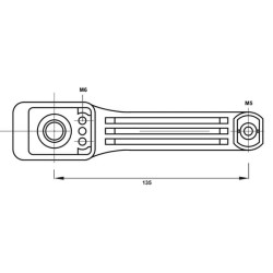 Durų rankena G816810030080