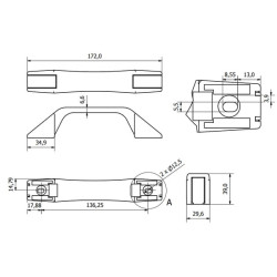 Durų rankena CA0847001
