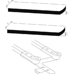 Valytuvo šluostė 600 mm CA35600