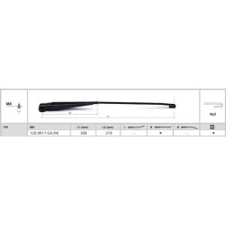 Valytuvo svirtis 380 mm 1208917GAR4