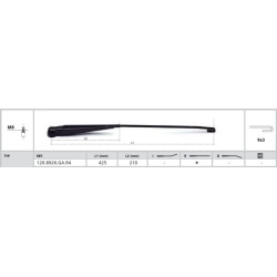 Valytuvo svirtis 425 mm 1208926GAR4