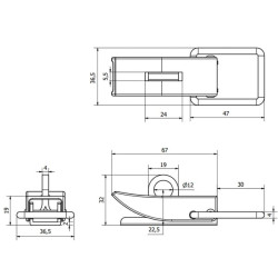 Kapoto laikiklis TX4752