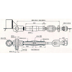 Sukomplektuotas stabilizatorius Z700400KR