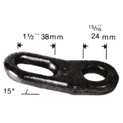 Plokštė 15° Z790122KR