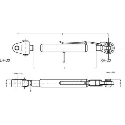 „Toplink eye/nuckle 510“, M36 cat.3/3 CBM 3PCGH3256