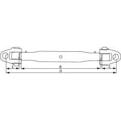 Toplink Knuckle / Knuckle 450, M36 cat.2/2 TL45036280254KR