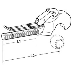 Kablio galas M36x3,0 L 2/2 TL363022LKR
