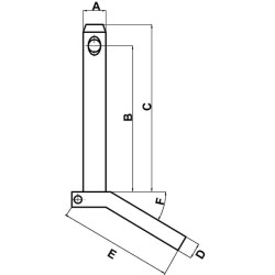 Smeigtukas su rankena 25x123mm Kramp Z525123KR