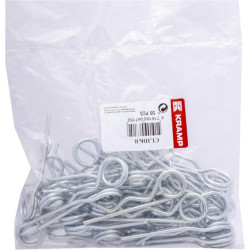 R-klipas dvigubas 3 mm Kramp CL3DKR