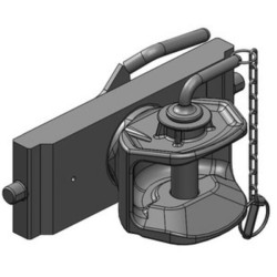 Priekabos sukabinimo įtaisas 309 mm 03309501A02