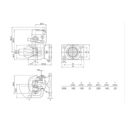 Priekabos sukabinimo įtaisas RO873B50301