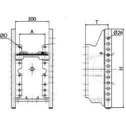 Kopėčių kablys XBSJ10089