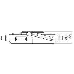Adapterio plokštė 244 mm CBM 03724435A02
