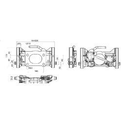 Adapterio plokštė 330 mm H160 05733042A11