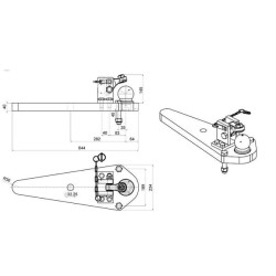 Nešiojimo plokštė 80 mm 009603100A11