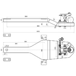 Nešiojimo plokštelė K80 009603850A17