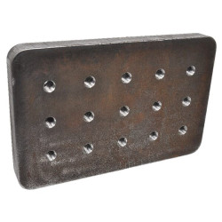 Suvirinimas ant montavimo plokštės 100x110mm 15x M16 8004918