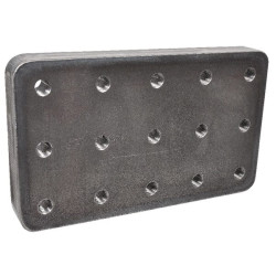 Suvirinimas ant montavimo plokštės 145x145mm 15x M20 8004959