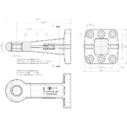 Vilkimo kilpa su flanšu 30000802