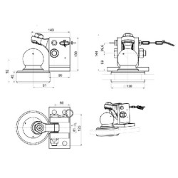 Rutulinė galvutė K80 suvirinimas 02481350