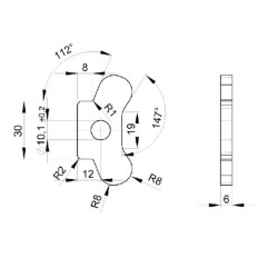 Plokštelė Scharmüller 103000250