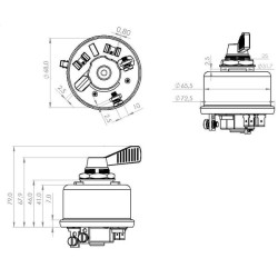 Uždegimo jungiklis SW10011KR