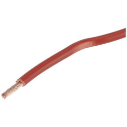 Kabelis 1x6,0 mm² raudonas KA1604