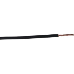 Kabelis 1x1,5 mm² juodas KA1155