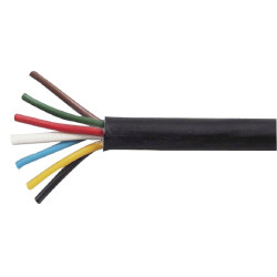 Plastikinis kabelis, 7 x 0,65 mm² TOR3513