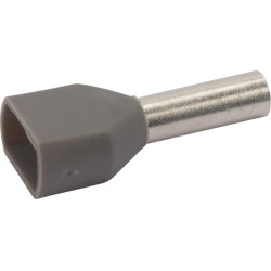 Kabelio galo gaubtas pilkas, 4mm² (100x) LA9745CKR