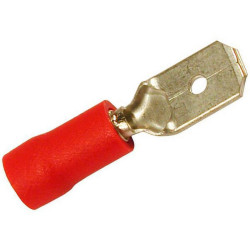 Gnybtų mentė, raudona, 0,5-1 mm² Ø6,4 mm (50x) Vapormatic VLC2413