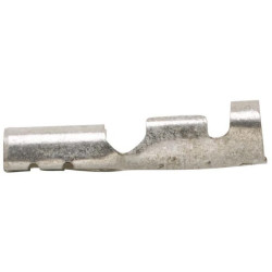 Gnybtų mentė moteriška, sidabrinė, 1,5-2,5 mm² 6,3 x 0,8 mm, lizdinė plokštelė (100x), Hella 8KW701235033