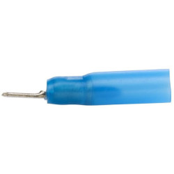 Gnybtų mentė vyriška, mėlyna, 1,5–2,5 mm² 6,3 x 0,8 mm, lizdinė plokštelė (25x), Hella 8KW732569003