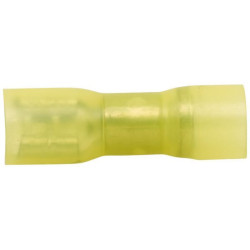Gnybtų mentė moteriška, geltona, 4-6 mm² 6,3x0,8 mm, lizdinė plokštelė (25x), Hella 8KW744763003