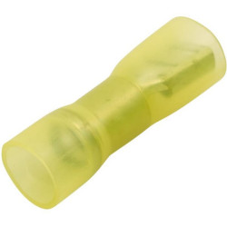 Gnybtų mentė moteriška, geltona, 4-6 mm² 6,3x0,8 mm, lizdinė plokštelė (25x), Hella 8KW744763003