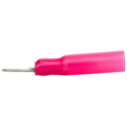 Gnybtų mentė vyriška, raudona, 0,5–1 mm² 6,3 x 0,8 mm, lizdinė plokštelė (25x), Hella 8KW732568003