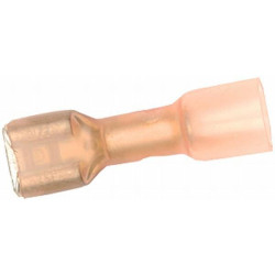 Gnybtų mentė moteriška, raudona, 0,5-1 mm² 2,8x0,8 mm, lizdinė plokštelė (25x), Hella 8KW744761003