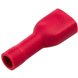 Gnybtų mentė moteriška, raudona, 0,5-1mm² 6,3x0,8 mm, lizdinė plokštelė (50x), Hella 8KW708373003