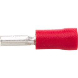 Gnybtų mentė moteriška, raudona, 0,5-1mm² 4,8x0,5 mm, lizdinė plokštelė (1x), Hella 8KW705393812