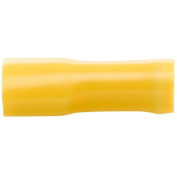 Gnybtų mentė moteriška, geltona, 4-6 mm² 6,3x0,8 mm, lizdinė plokštelė (50x), Hella 8KW744799003